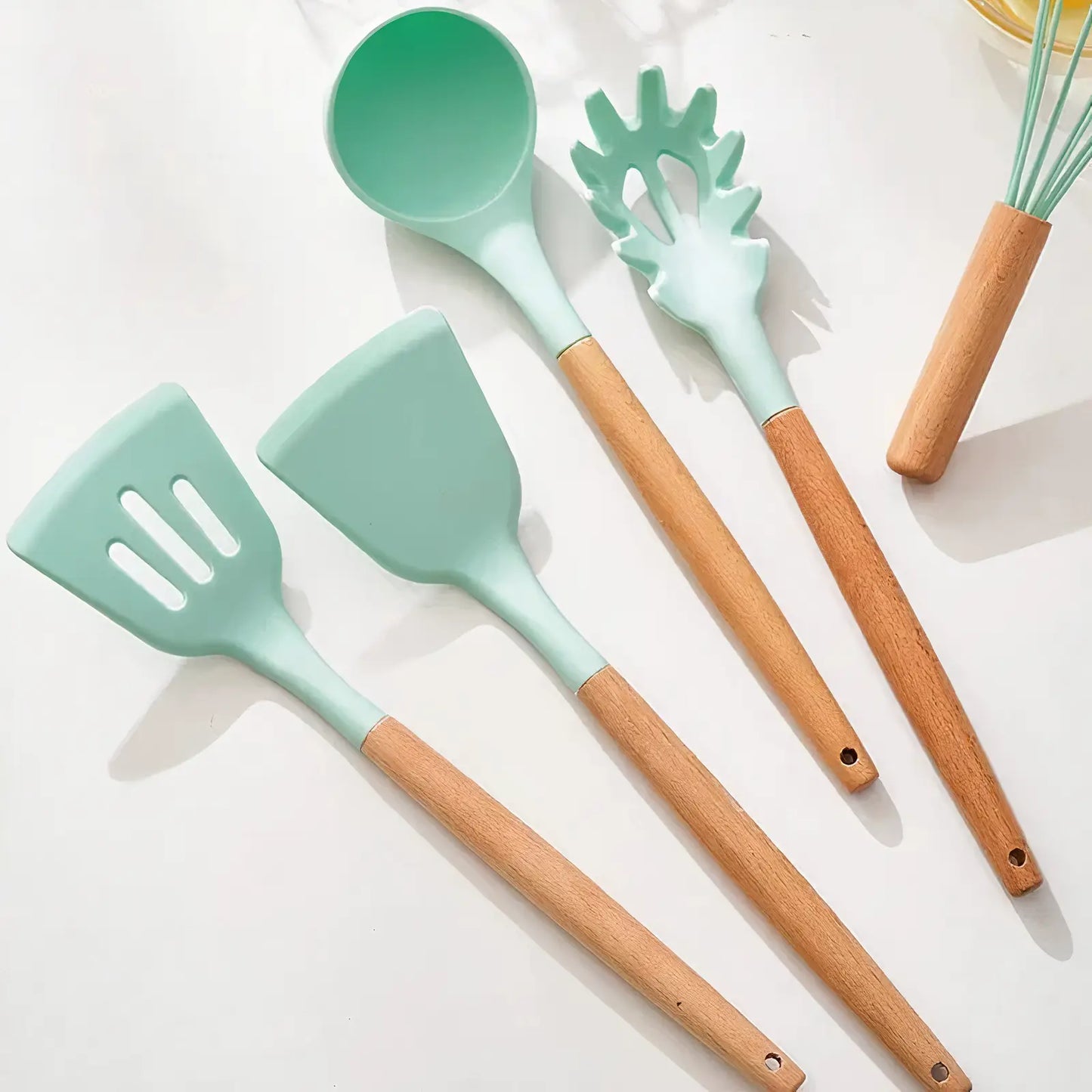 12-Piece Silicone Kitchen Utensil Set – Heat Resistant